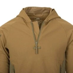 Helikon Range Hoodie TopCool Coyote/Adaptive Green -Military1st Shop BL BRH TC 1112A Helikon Range Hoodie TopCool Coyote Adaptive Green 4 5