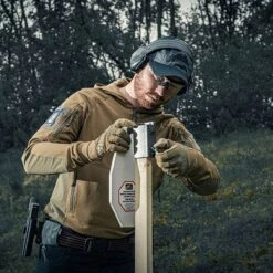 Helikon Range Hoodie TopCool Coyote/Adaptive Green -Military1st Shop BL BRH TC 1112A Helikon Range Hoodie TopCool Coyote Adaptive Green 9 5