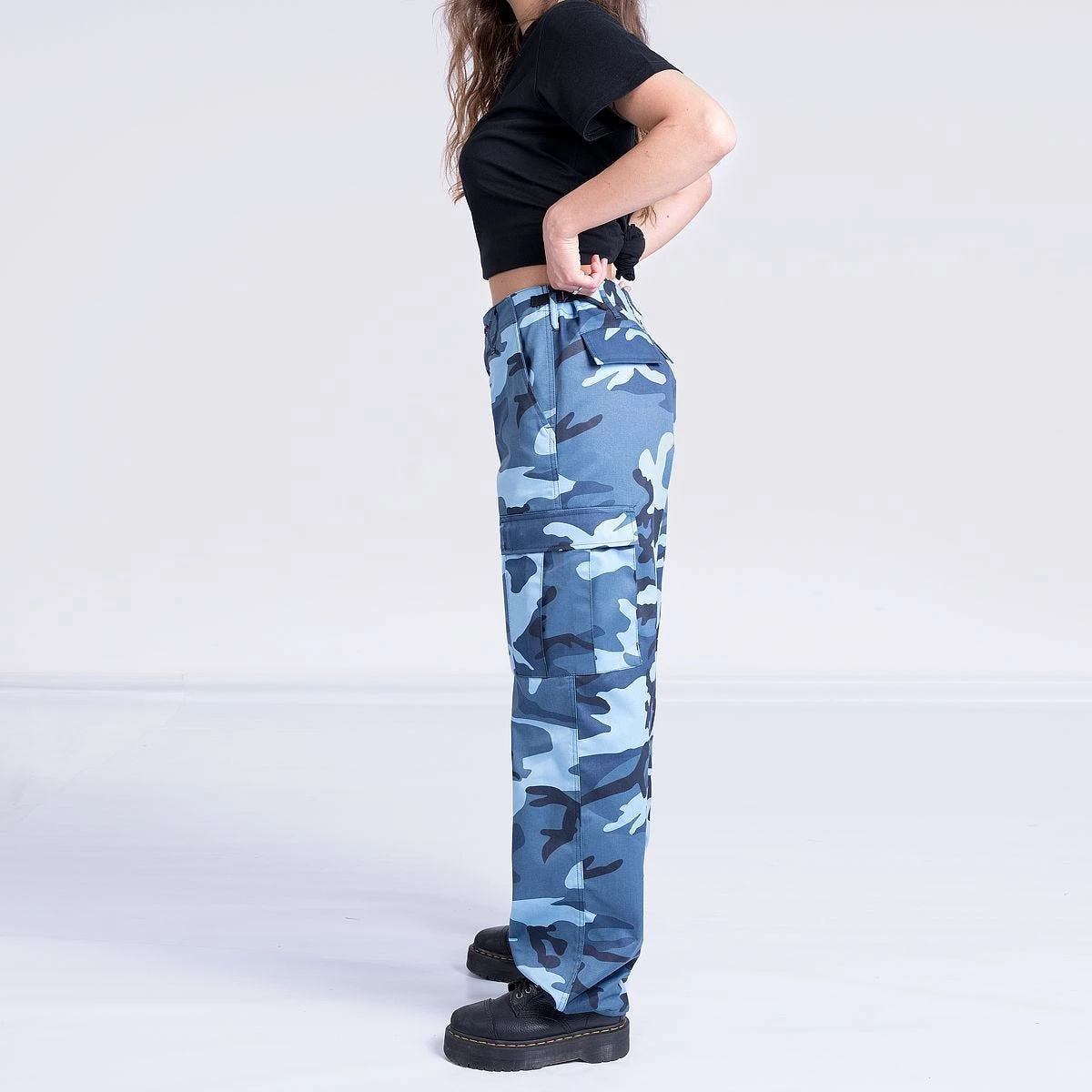 Mil-Tec Ladies Ranger Trousers Skyblue 4 Mil-Tec Ladies Ranger Trousers Skyblue - Image 2