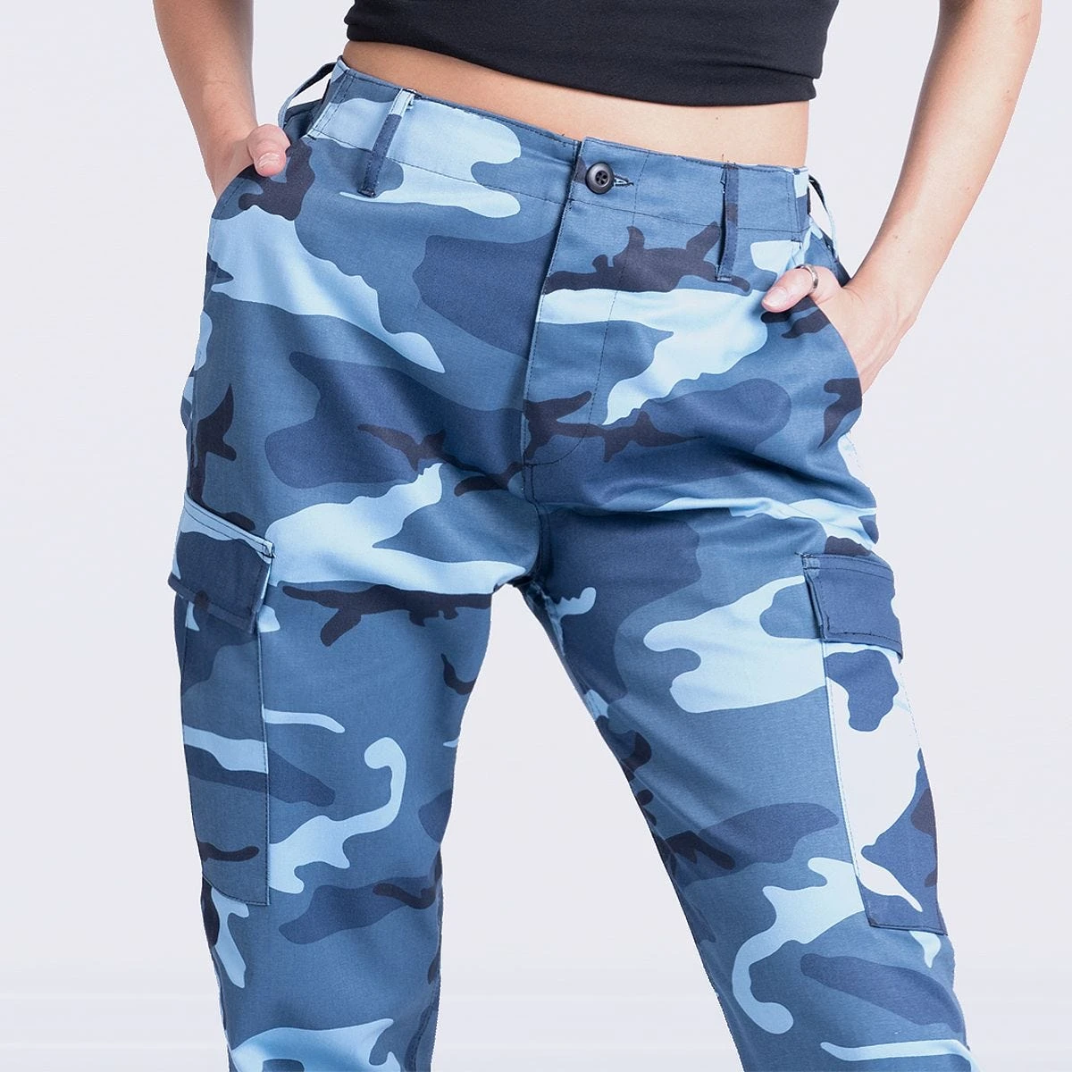 Mil-Tec Ladies Ranger Trousers Skyblue 7 Mil-Tec Ladies Ranger Trousers Skyblue - Image 5