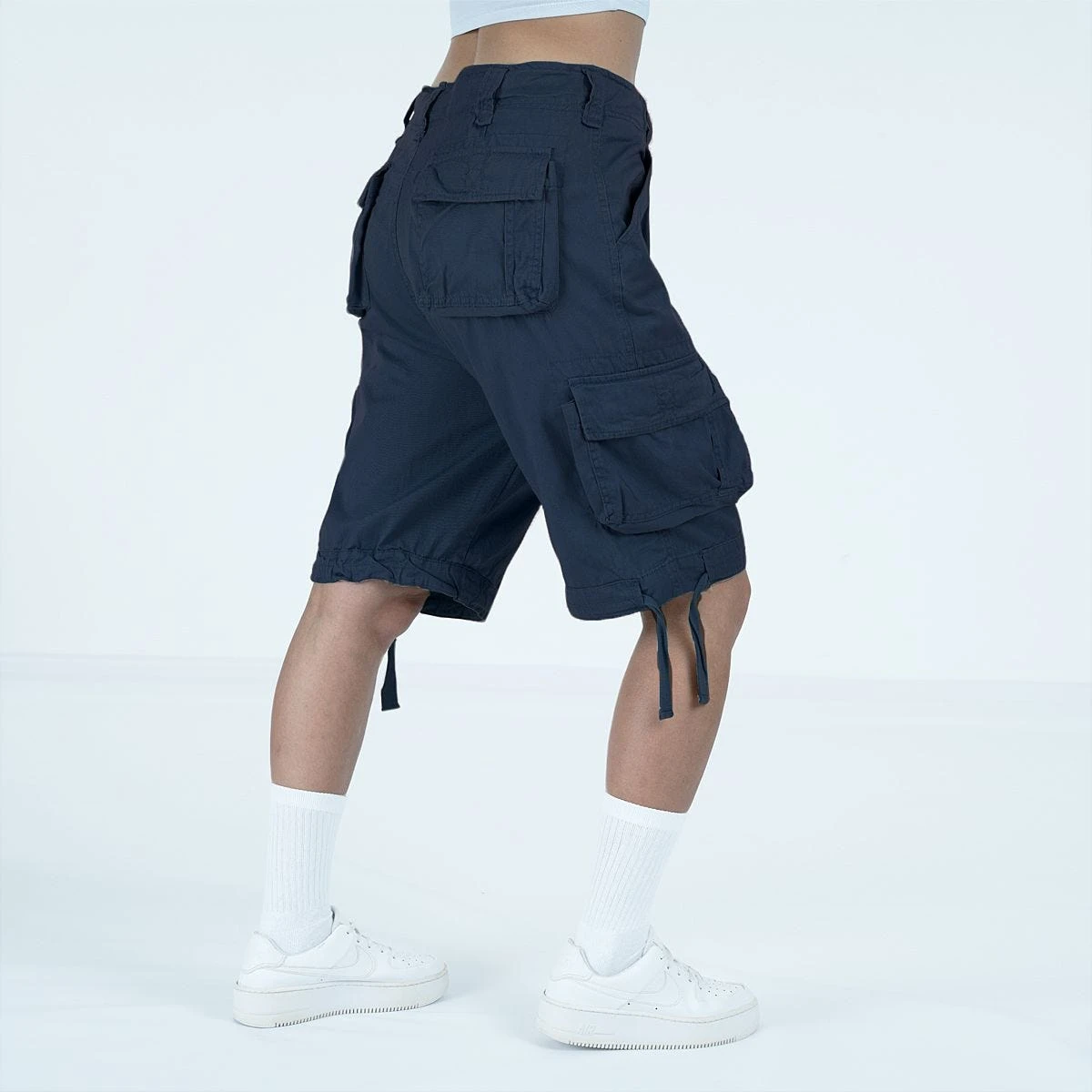 Brandit Ladies Urban Legend Shorts Navy 5 Brandit Ladies Urban Legend Shorts Navy - Image 3