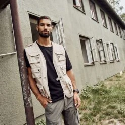 Brandit Hunting Vest Beige 7 Brandit Hunting Vest Beige -Military1st Shop Brandit Hunting Vest Beige 3 2