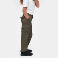 Brandit Kids US Ranger Trousers Olive -Military1st Shop Brandit Kids US Ranger Trousers Olive 3 100x1200
