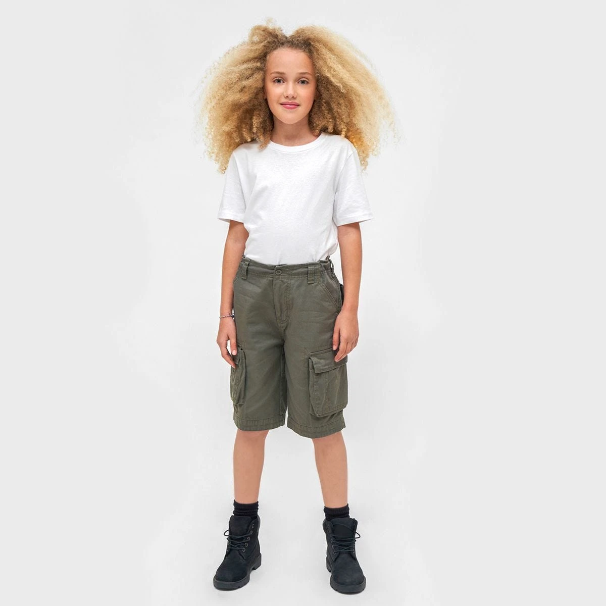 Brandit Kids Urban Legend Shorts Olive 5 Brandit Kids Urban Legend Shorts Olive - Image 3