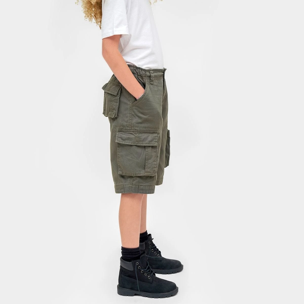 Brandit Kids Urban Legend Shorts Olive 6 Brandit Kids Urban Legend Shorts Olive - Image 4