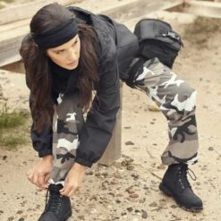 Brandit Ladies BDU Ripstop Trousers Urban -Military1st Shop Brandit Ladies BDU Ripstop Trousers Urban 4 1200X1200