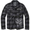 Brandit Motörhead Checkshirt Black-Grey