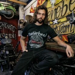 Brandit Motörhead T-Shirt Ace Of Spade Black 7 Brandit Motörhead T-Shirt Ace Of Spade Black -Military1st Shop Brandit Motorhead T Shirt Ace of Spade Black 3 2