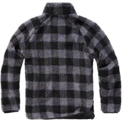 Brandit Teddyfleece Jacket Black/Grey -Military1st Shop Brandit Teddyfleece Jacket Black Grey 4 1200x1200 6