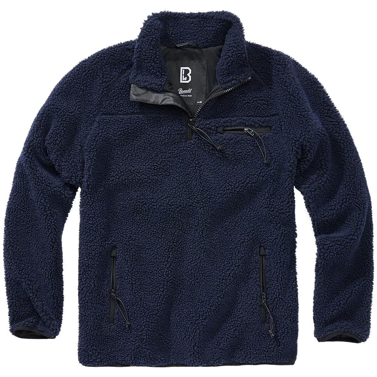 Brandit Teddyfleece Troyer Navy 5 Brandit Teddyfleece Troyer Navy - Image 3