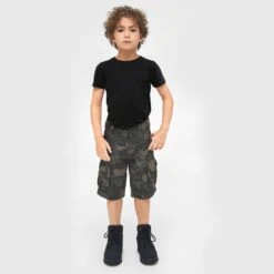 Brandit Kids BDU Shorts Dark Camo -Military1st Shop BranditKidsBDUShortsDark camo 5 1200x1200