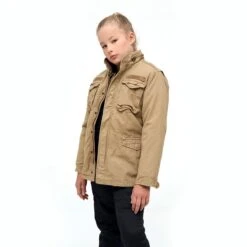 Brandit Kids M-65 Giant Jacket Camel -Military1st Shop BranditKidsM 65GiantJacketCamel 3 1200x1200
