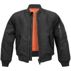 Brandit Kids MA1 Jacket Black