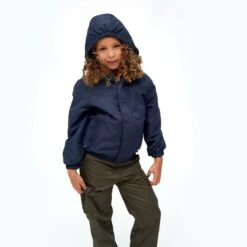 Brandit Kids Summer Windbreaker Front Zip Navy -Military1st Shop BranditKidsSummerWindbreakerFrontZipNavy 3 1200x1200