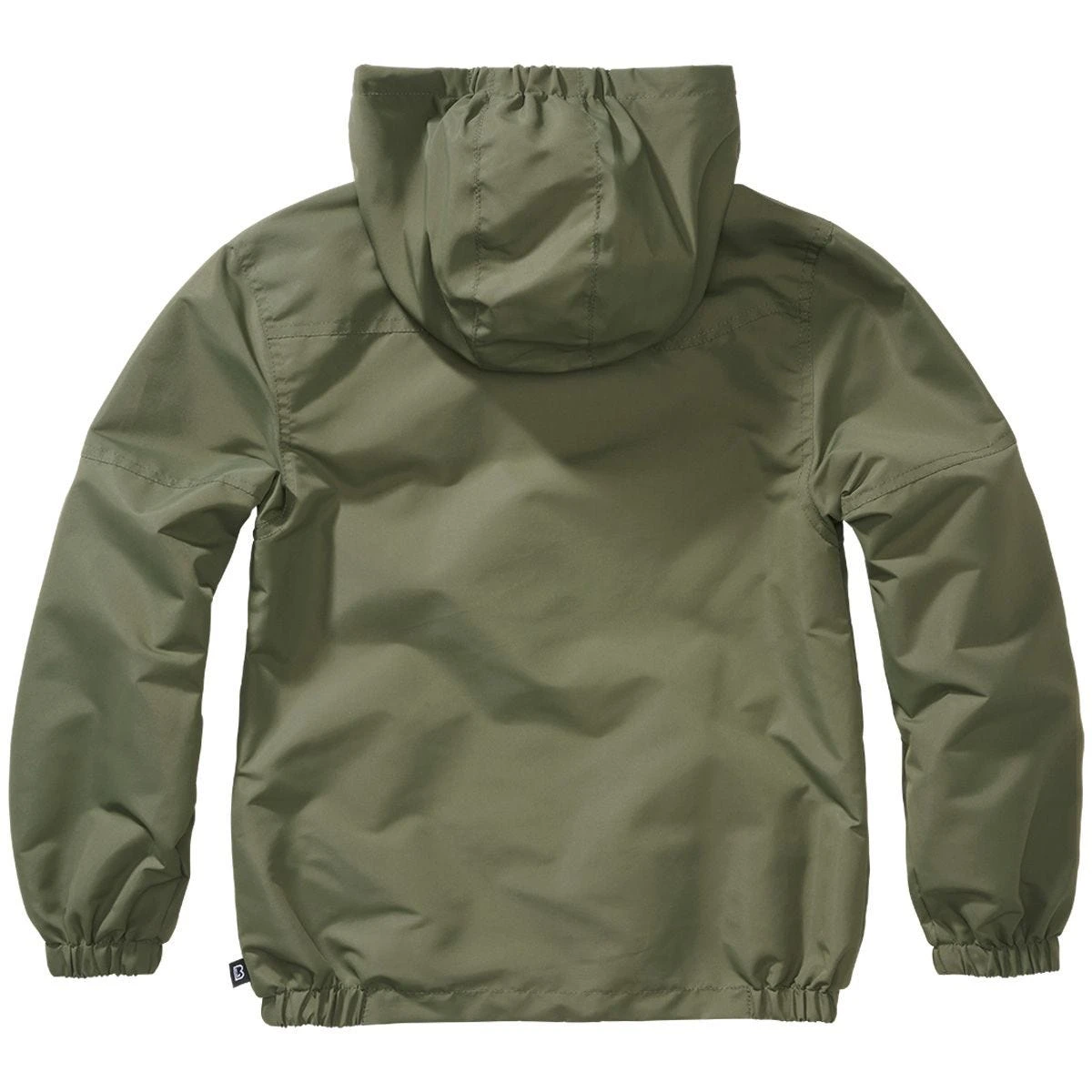 Brandit Kids Summer Windbreaker Front Zip Olive 4 Brandit Kids Summer Windbreaker Front Zip Olive - Image 2