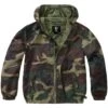 Brandit Kids Summer Windbreaker Front Zip Woodland -Military1st Shop BranditKidsSummerWindbreakerFrontZipWoodland 1 1200x1200