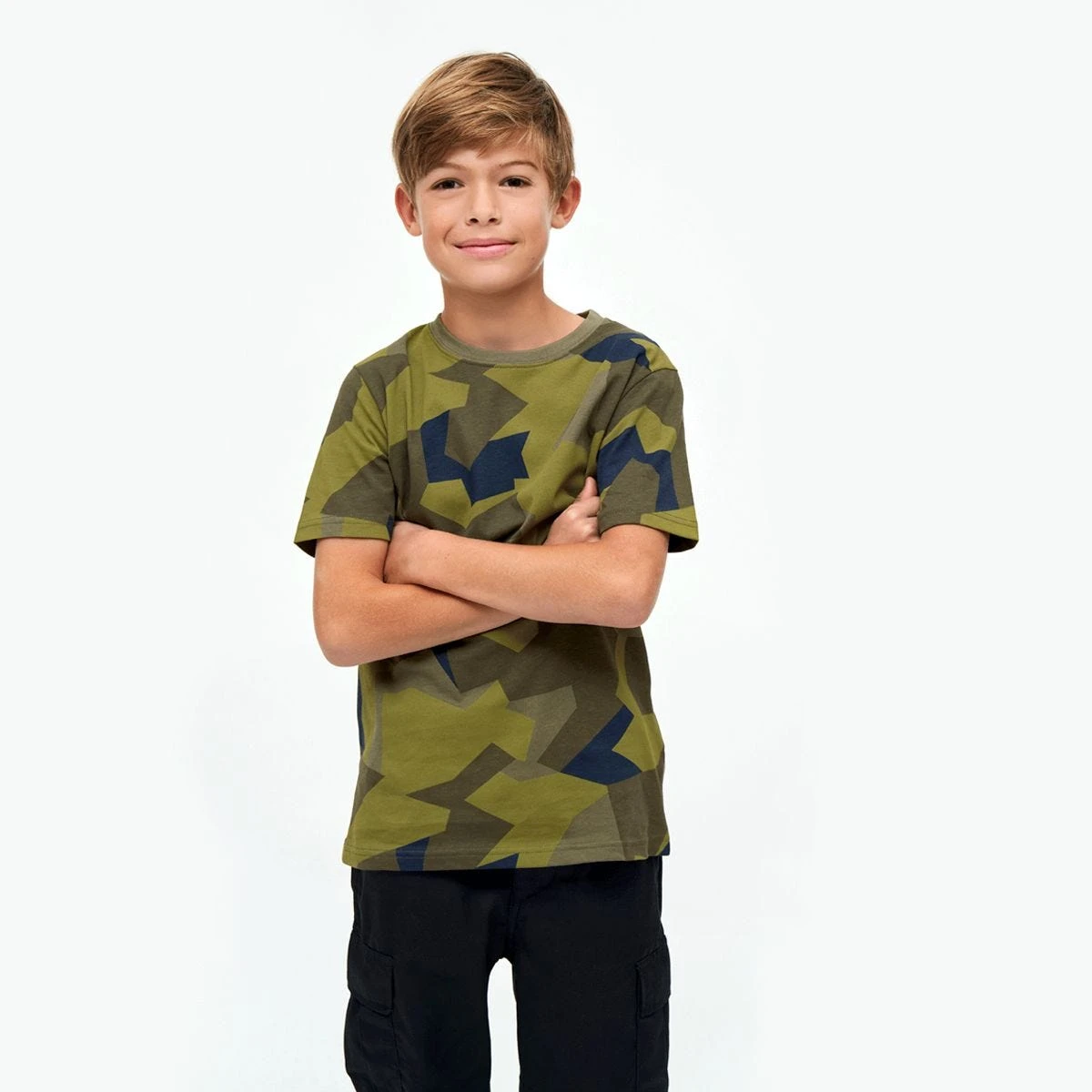 Brandit Kids T-Shirt Swedish M90 Camo 4 Brandit Kids T-Shirt Swedish M90 Camo - Image 2