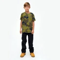 Brandit Kids T-Shirt Swedish M90 Camo 7 Brandit Kids T-Shirt Swedish M90 Camo -Military1st Shop BranditKidsT ShirtSwedishCamo 3 1200x1200 1