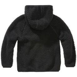 Brandit Kids Teddyfleece Hooded Jacket Black 6 Brandit Kids Teddyfleece Hooded Jacket Black -Military1st Shop BranditKidsTeddyfleeceHoodedJacketBlack 2 1200x1200 1