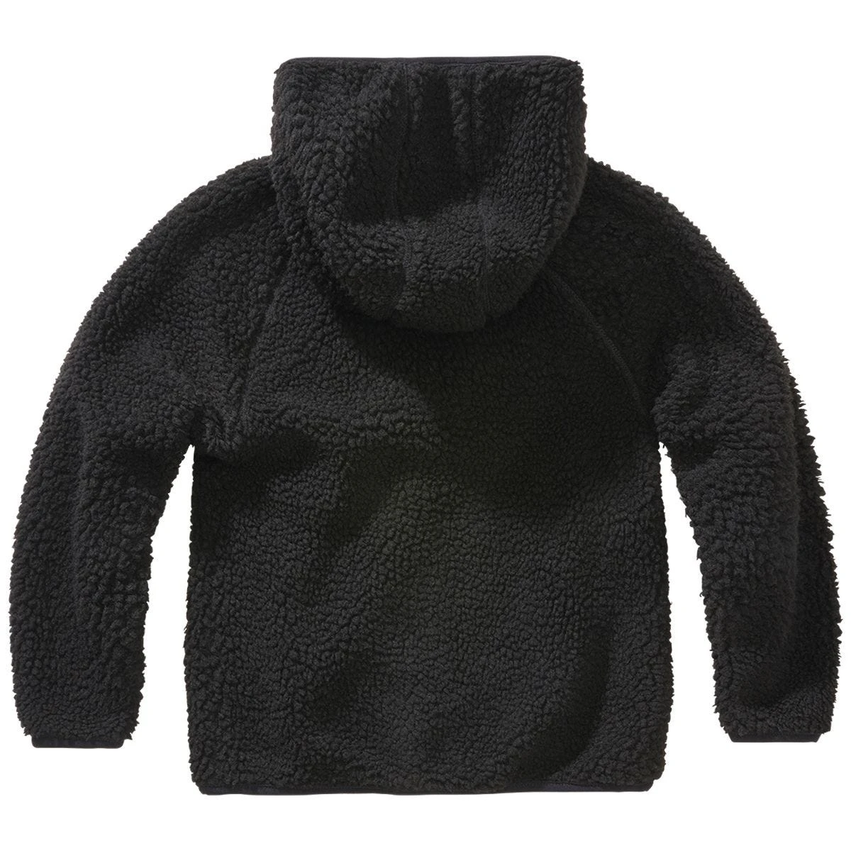 Brandit Kids Teddyfleece Hooded Jacket Black 4 Brandit Kids Teddyfleece Hooded Jacket Black - Image 2