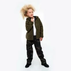 Brandit Kids Teddyfleece Hooded Jacket Olive -Military1st Shop BranditKidsTeddyfleeceHoodedJacketOlive 4 1200x1200