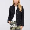 Brandit Ladies Britannia Jacket Black -Military1st Shop Brandit Ladies Britannia Jacket Black 001