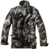Brandit M-65 Classic Jacket Dark Camo 2 Brandit M-65 Classic Jacket Dark Camo -Military1st Shop Brandit M65 standard jacket dark camo1