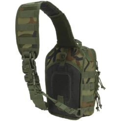 Brandit US Cooper Sling Pack Woodland -Military1st Shop Brandit Sling Pack 2 Wodland 1200x1200