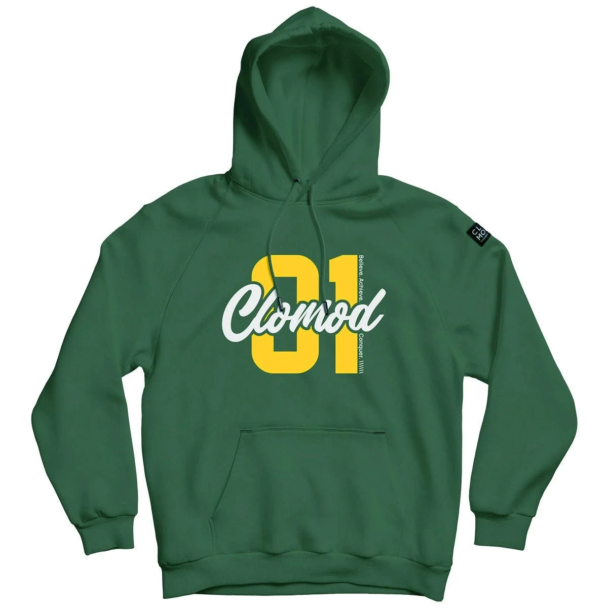 CLOMOD Hoodie "One" SpringBok Green 3 CLOMOD Hoodie "One" SpringBok Green