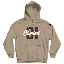 CLOMOD Hoodie "One" Tan Brown