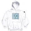 CLOMOD Hoodie "Twirl" White