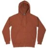 CLOMOD Hoodie Zip Sweater "Blank" Maroon Red