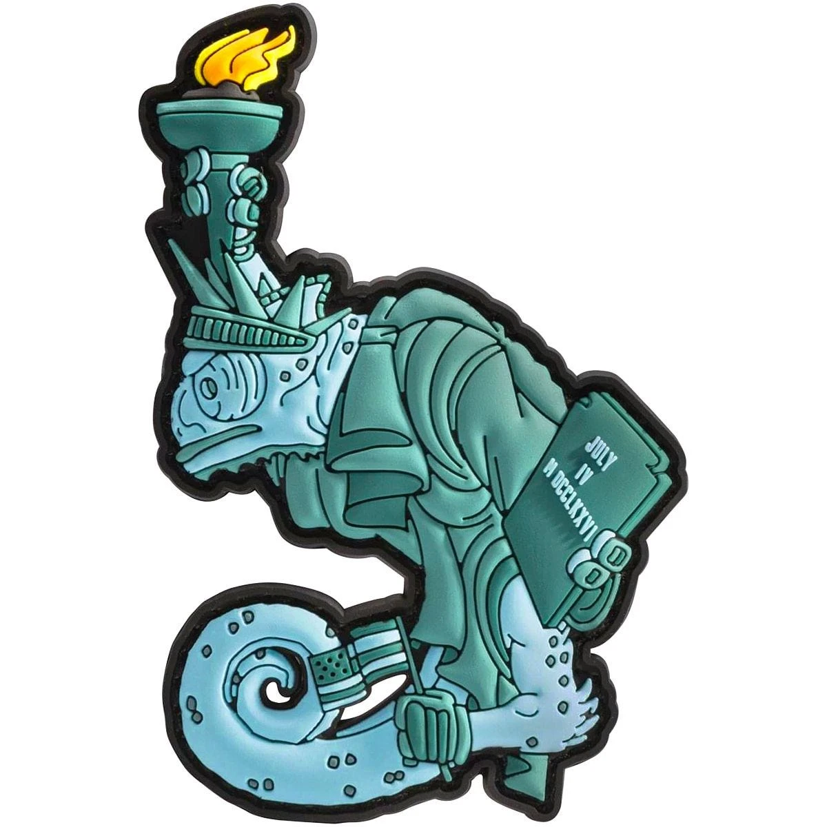 Patchlab Chameleon Liberty Lily Patch Green 3 Patchlab Chameleon Liberty Lily Patch Green