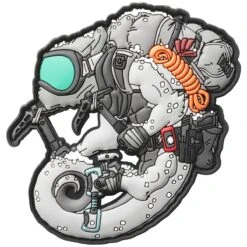 Patchlab Arctic Chameleon Patch White