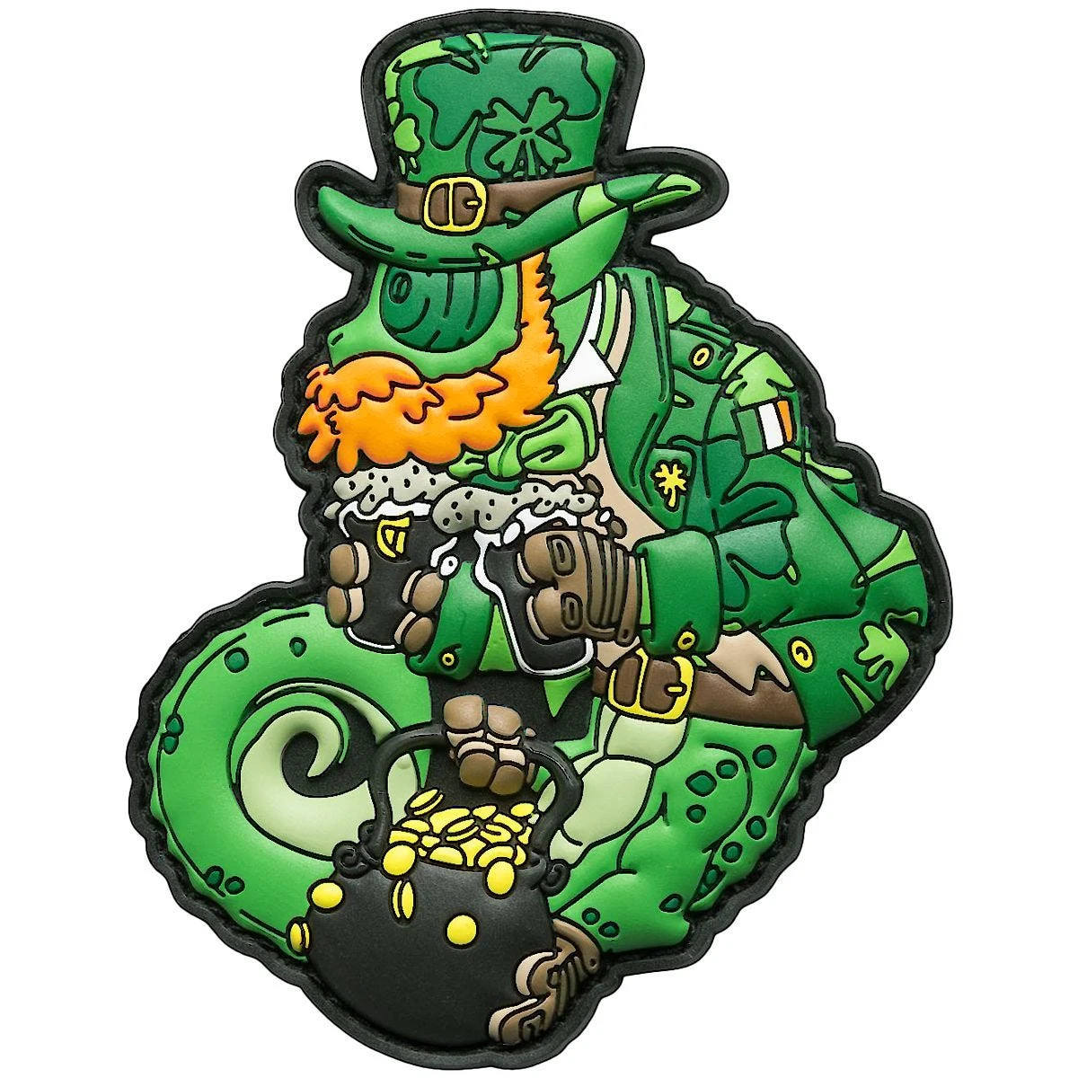 Patchlab Chameleon St. Patrick Patch Green 3 Patchlab Chameleon St. Patrick Patch Green