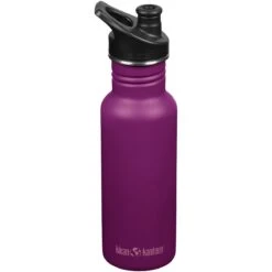 Klean Kanteen Classic Narrow 532ml Bottle Sport Cap Purple Potion
