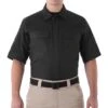 First Tactical Men's V2 Short Sleeve BDU Shirt Black -Military1st Shop First Tactical V2 BDU SHORT BLACK 1001X1001