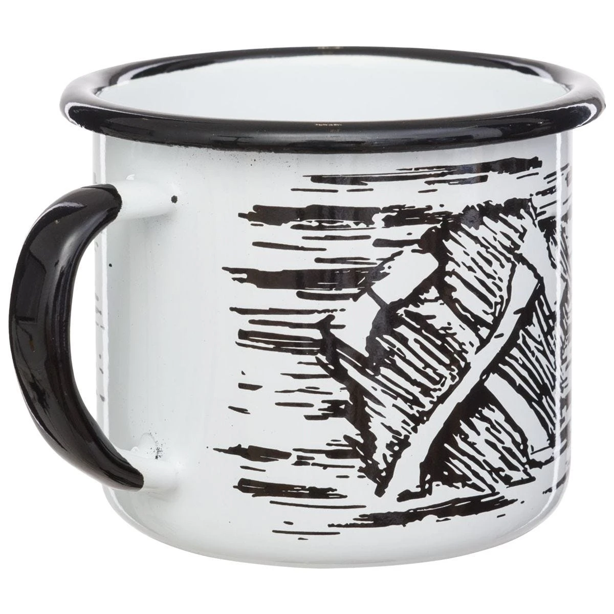 Helikon Axe Enamel Mug 350ml White 4 Helikon Axe Enamel Mug 350ml White - Image 2