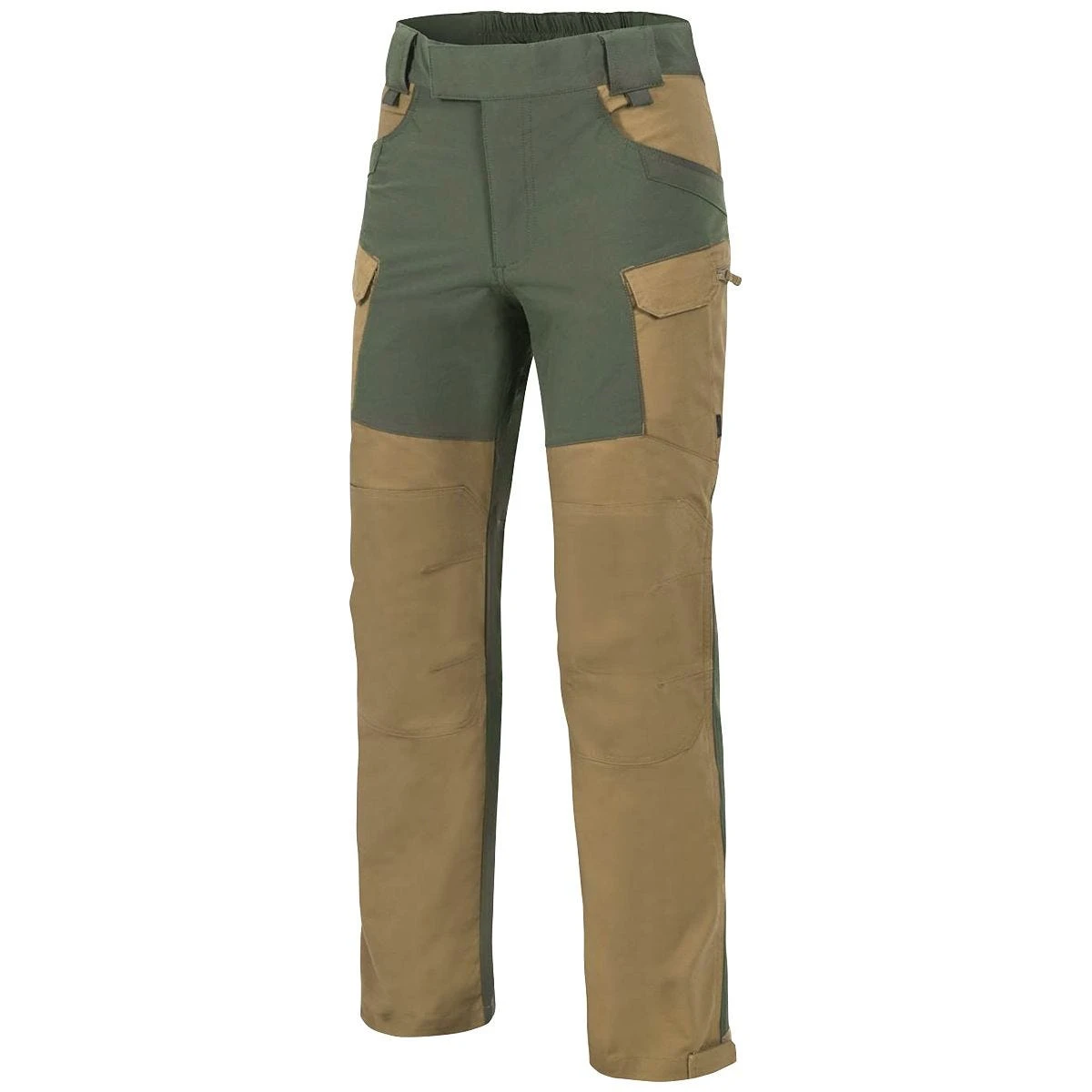 Helikon Hybrid Outback Pants DuraCanvas Coyote / Taiga Green 3 Helikon Hybrid Outback Pants DuraCanvas Coyote / Taiga Green