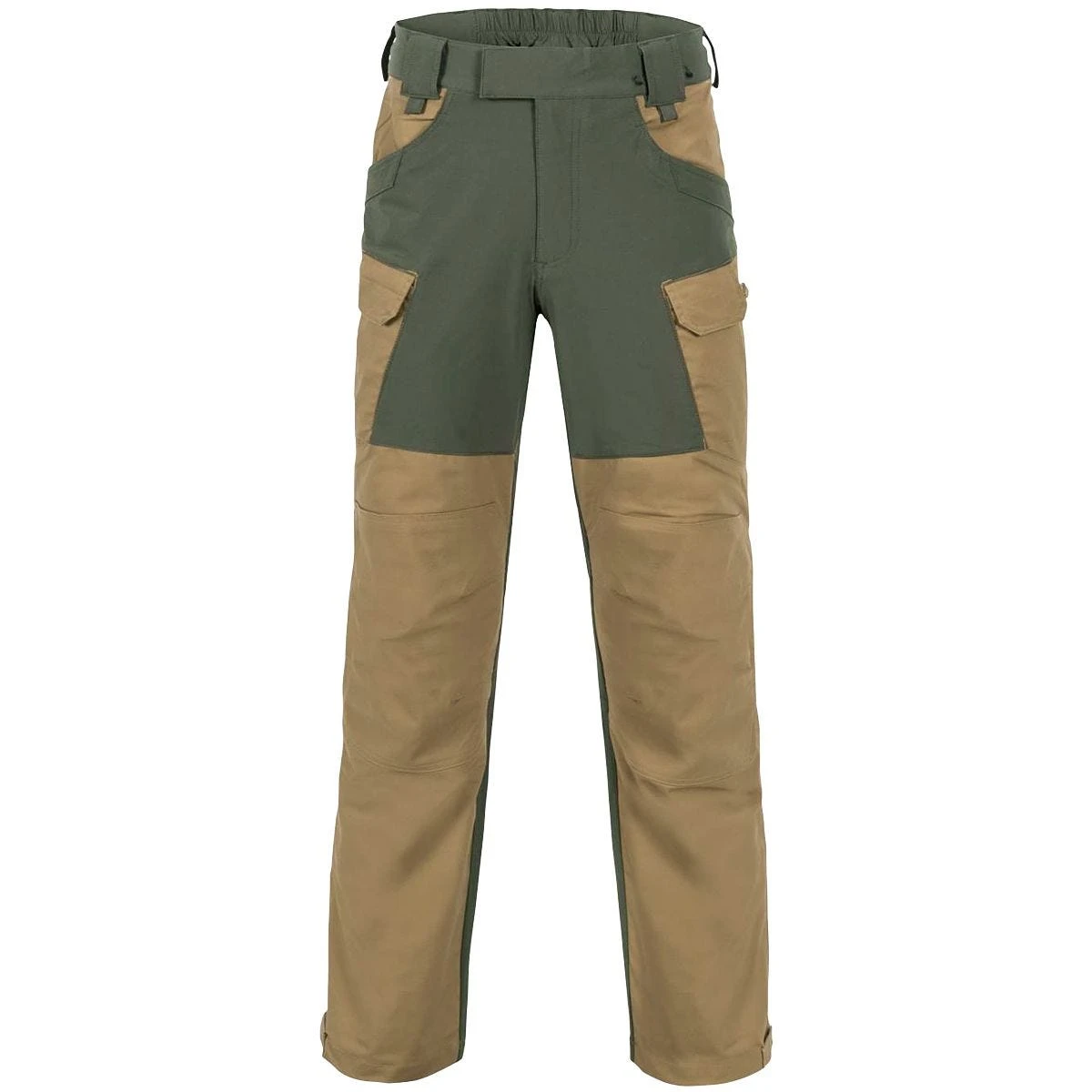 Helikon Hybrid Outback Pants DuraCanvas Coyote / Taiga Green 4 Helikon Hybrid Outback Pants DuraCanvas Coyote / Taiga Green - Image 2
