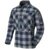 Helikon MBDU Flannel Shirt Slate Blue Checkered