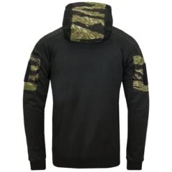 Helikon Rogue Hoodie Full Zip Black / Tiger Stripe -Military1st Shop Helikon Rogue Hoodie Full Zip Black Tiger Stripe 3 2