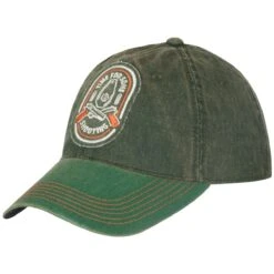 Helikon Shooting Time Snapback Cap Cotton Dirty Washed Dark Green / Dirty Washed Kelly Green