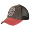 Helikon Shooting Time Trucker Cap Cotton Dirty Washed Black / Dirty Washed Red C -Military1st Shop Helikon Shooting Time Trucker Cap Cotton Dirty Washed Black Dirty Washed Red C 1