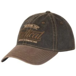 Helikon Tactical Snapback Cap Cotton Dirty Washed Black / Dirty Washed Brown D