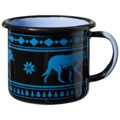 Helikon Wolf Enamel Mug 350ml Black