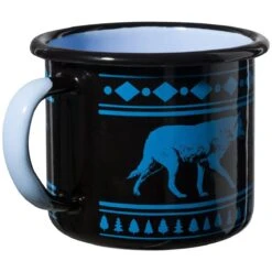 Helikon Wolf Enamel Mug 350ml Black -Military1st Shop Helikon Wolf Enamel Mug 350ml Black 3 1200 1