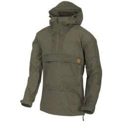 Helikon Woodsman Anorak Jacket Taiga Green