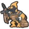 Patchlab Chameleon Firearm Instructor Patch Black / Yellow 2 Patchlab Chameleon Firearm Instructor Patch Black / Yellow -Military1st Shop Helikon Chameleon Firearm Instructor Yellow Black 1200x1200