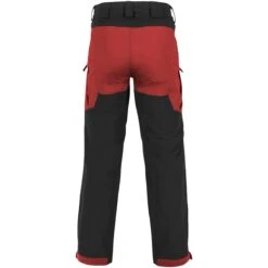 Helikon Hybrid Outback Pants DuraCanvas Crimson Sky / Black -Military1st Shop Helikon hybrid outback pants duracanvas crimsonred black 003